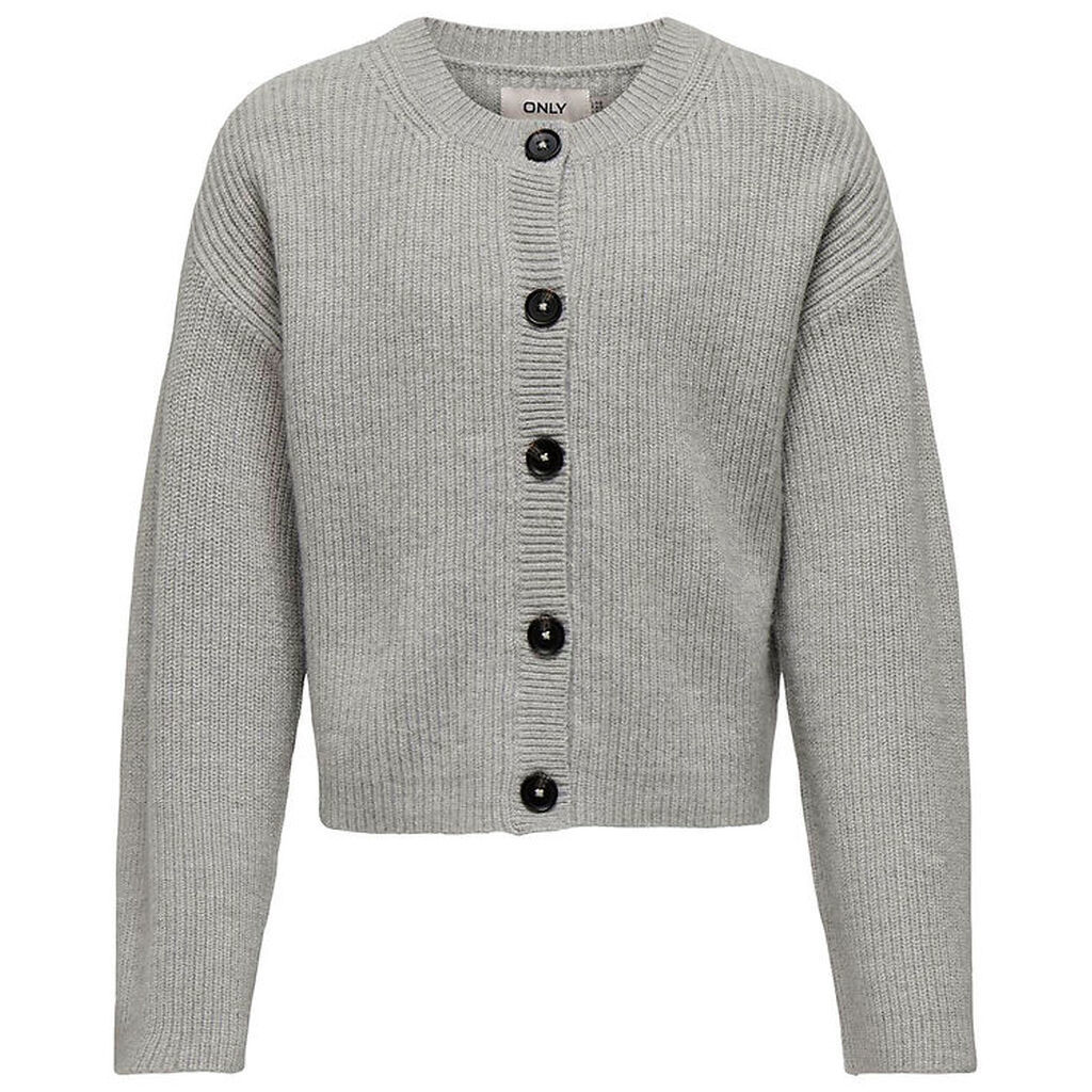 Kids Only Cardigan - Strik - KogKatia - Light Grey Melange