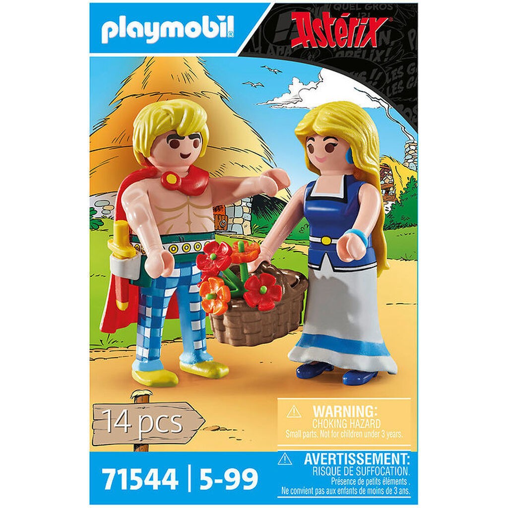 Playmobil Asterix - Tragicomix og Panacea - 71544 - 14 Dele