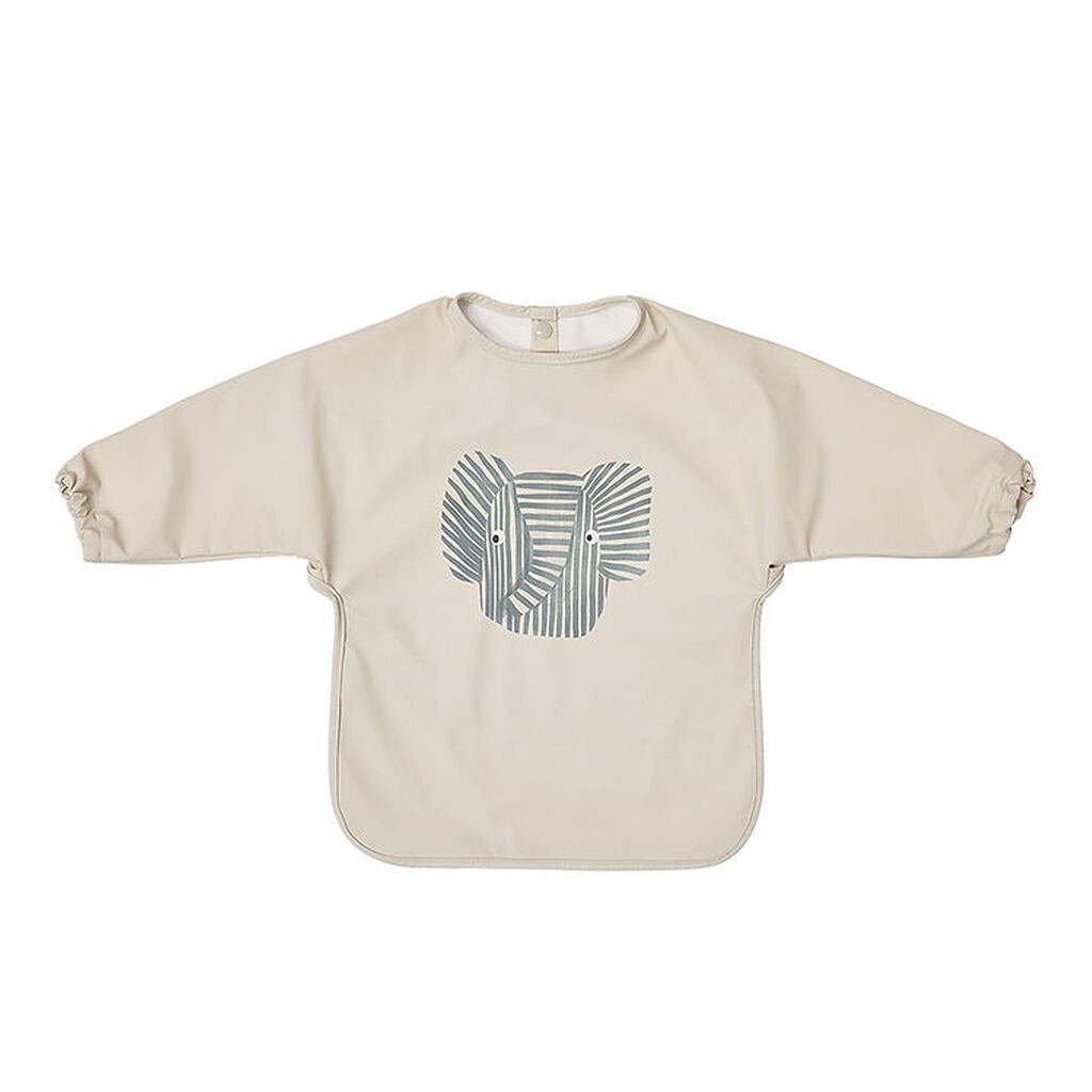 OYOY Forklæde - Erik Elephant - Beige
