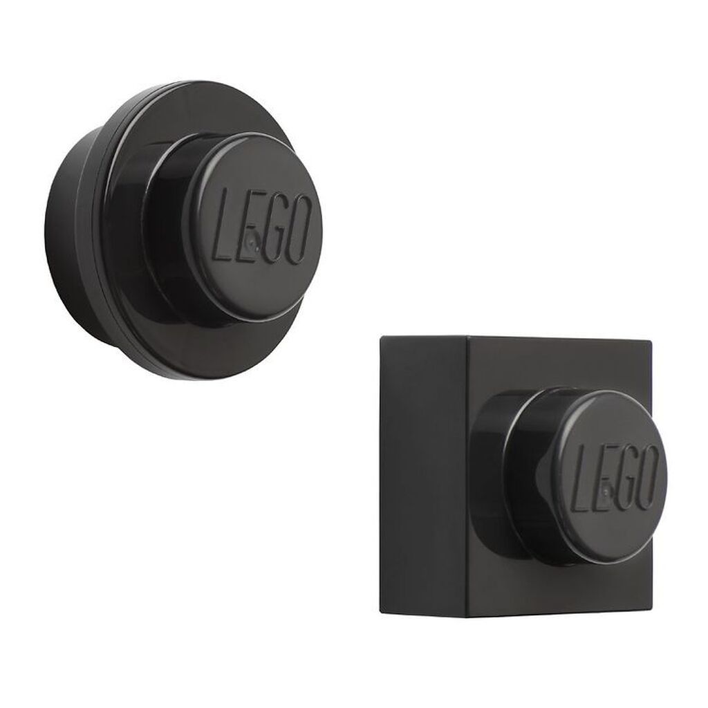 LEGOÂ® Storage Magneter - 2 stk - Sort