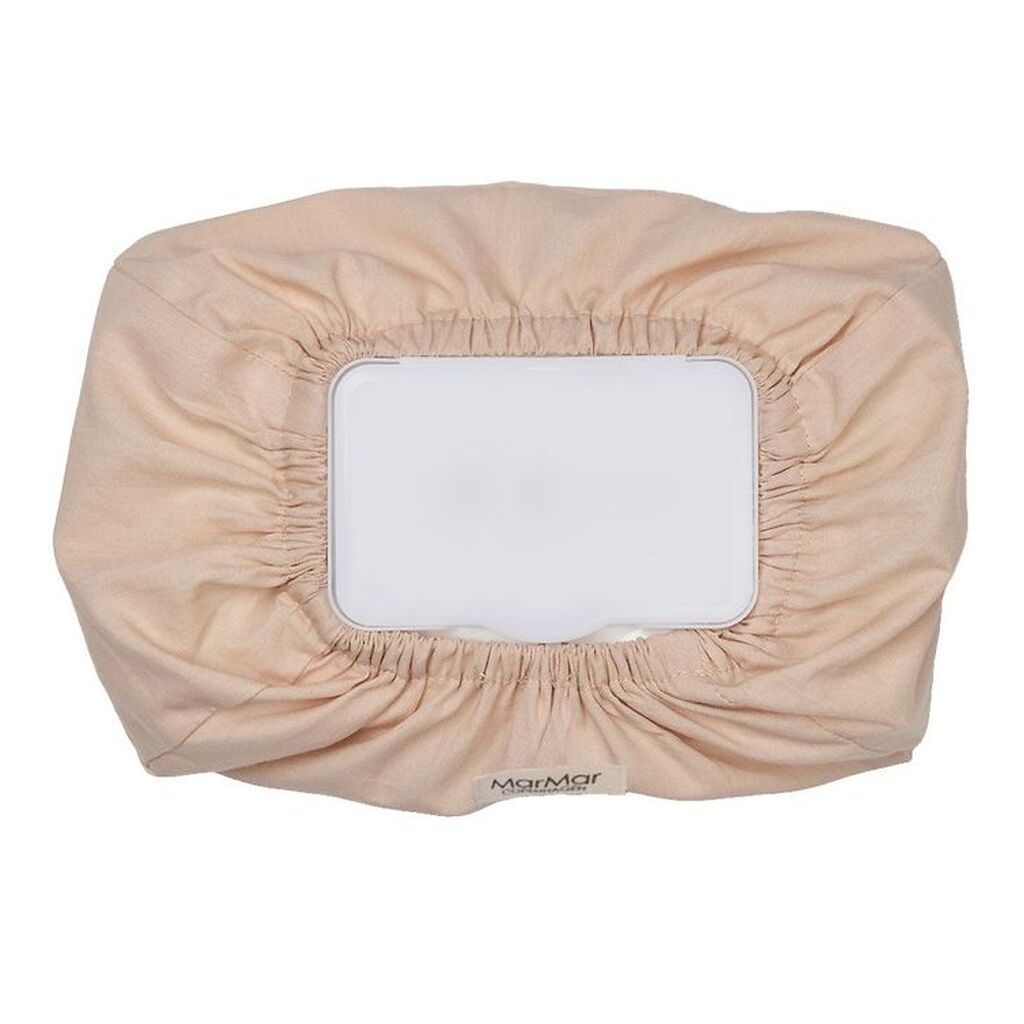 MarMar Vådserviet Etui - 20x12 cm - Beige Rose