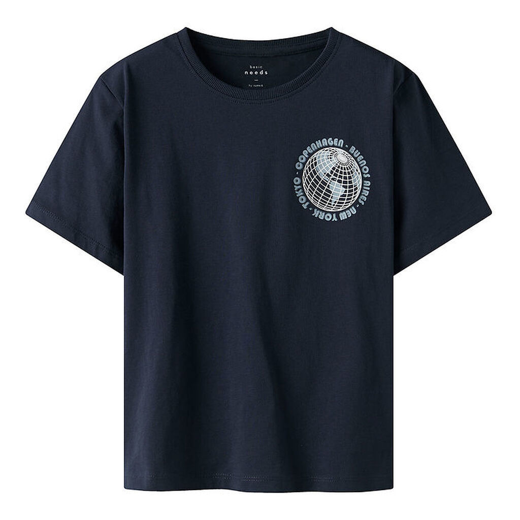 Name It T-shirt - NkmVagno - Navy Blazer/Globus