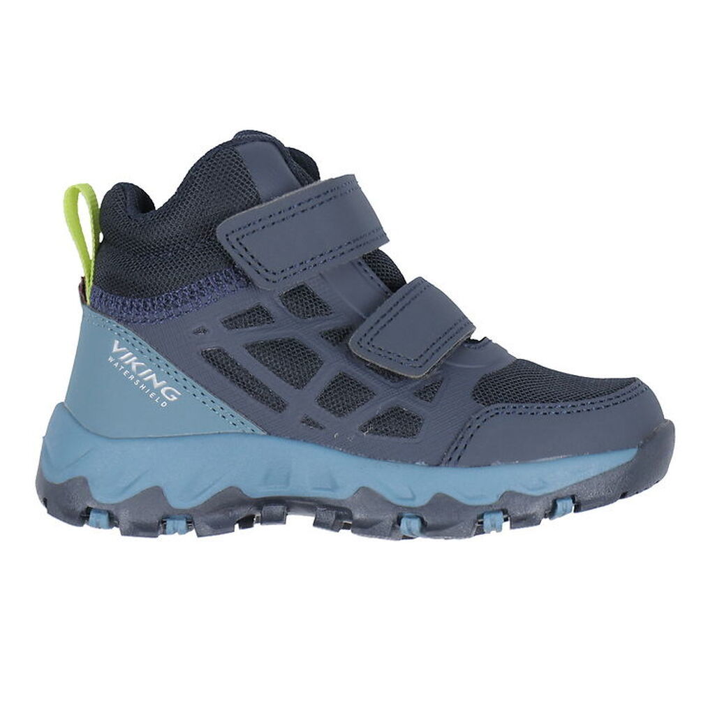 Viking Støvler - Track Mid WP - Navy/Denim