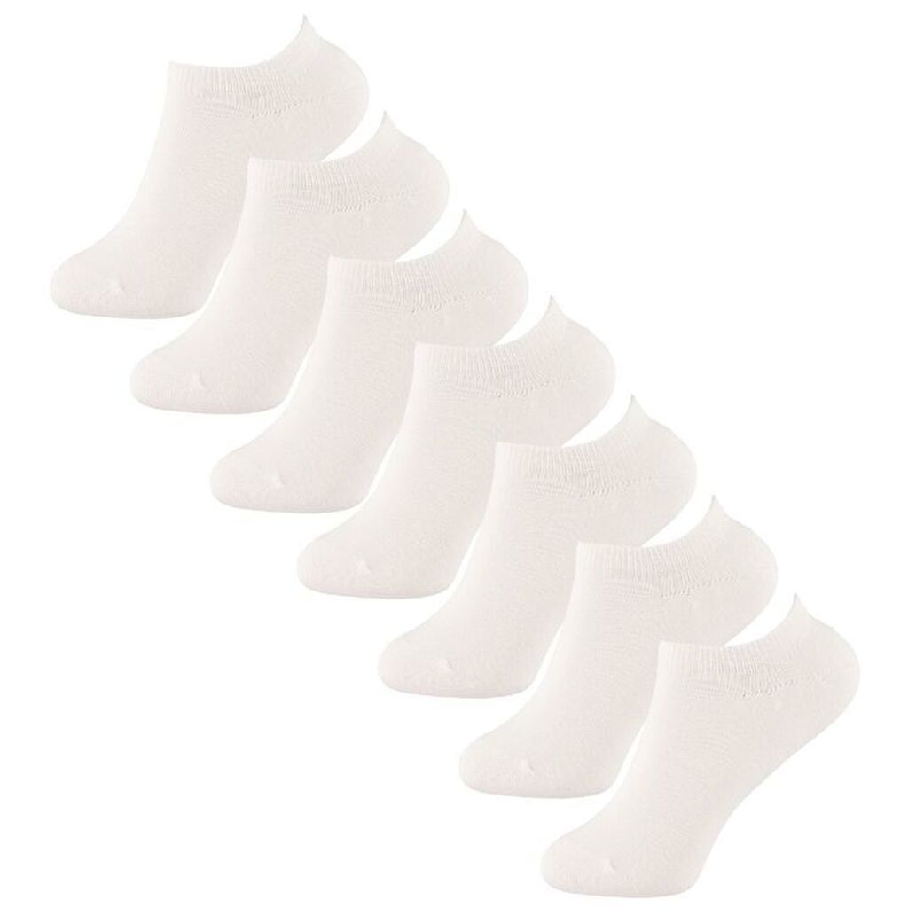 Name It Ankelstrømper - Noos - NknAncle - 7-pak - Bright White