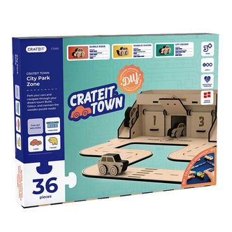 Crateit Kreasæt - Crateit Town - Træ - Parkeringsområde - 36 Del