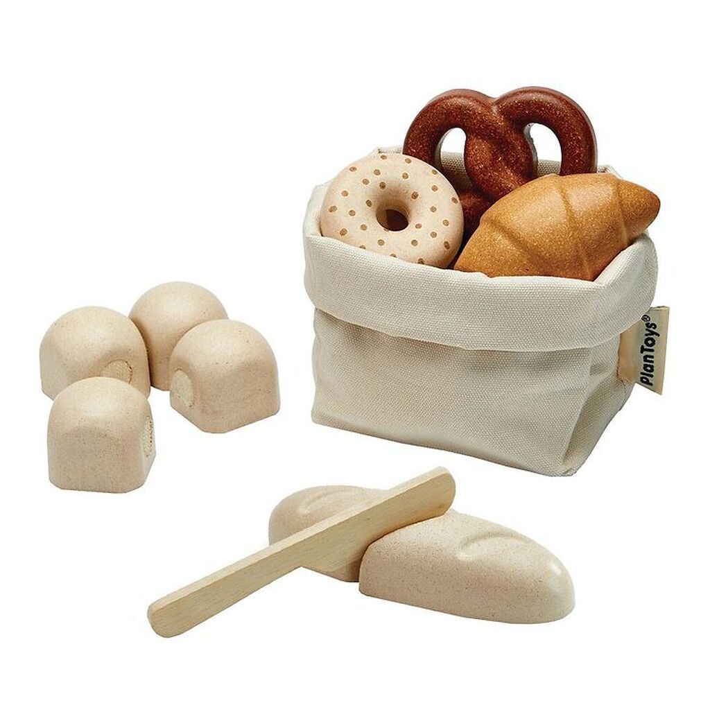 PlanToys Brødsæt - Træ