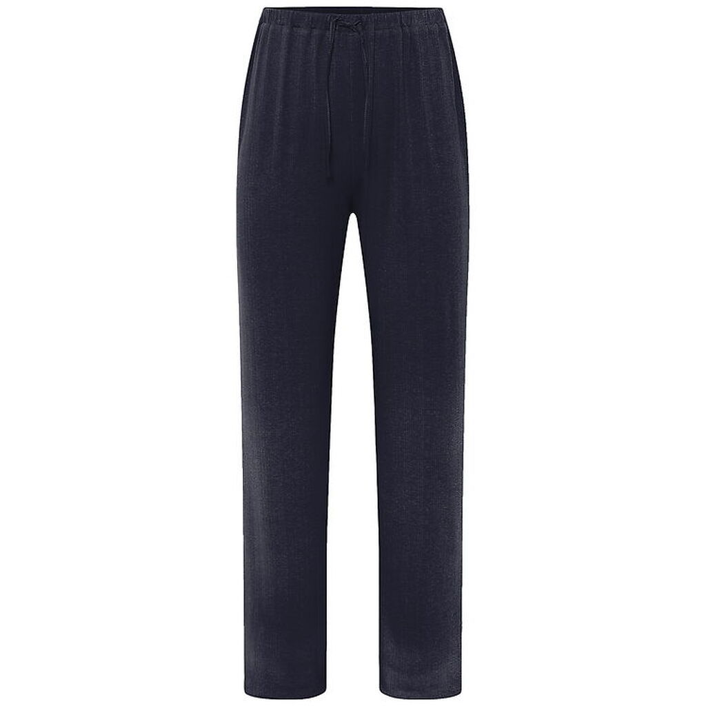 Grunt Bukser - GrPalau - Navy m. Hulmønster