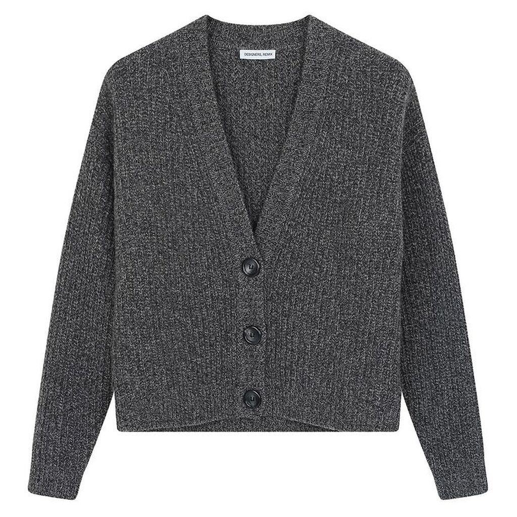 Designers Remix Cardigan - Strik - Uld/Polyamid - Verona - Gråme