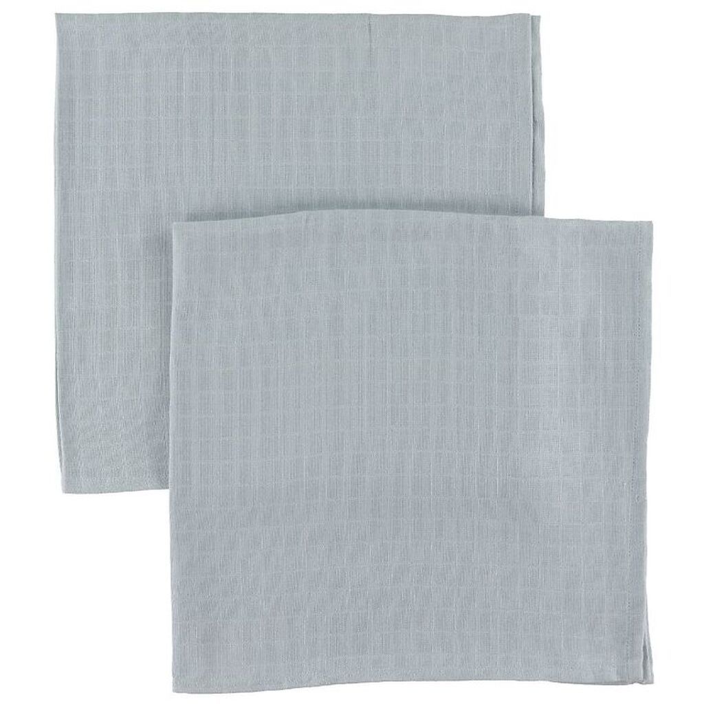 Cam Cam Stofbleer - 70x70 - 2-pak - Dusty Blue