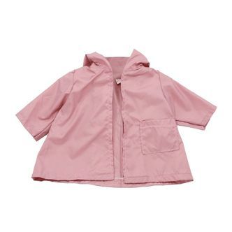 Asi Dukketøj - 43-46 cm - Regnjakke - Rose