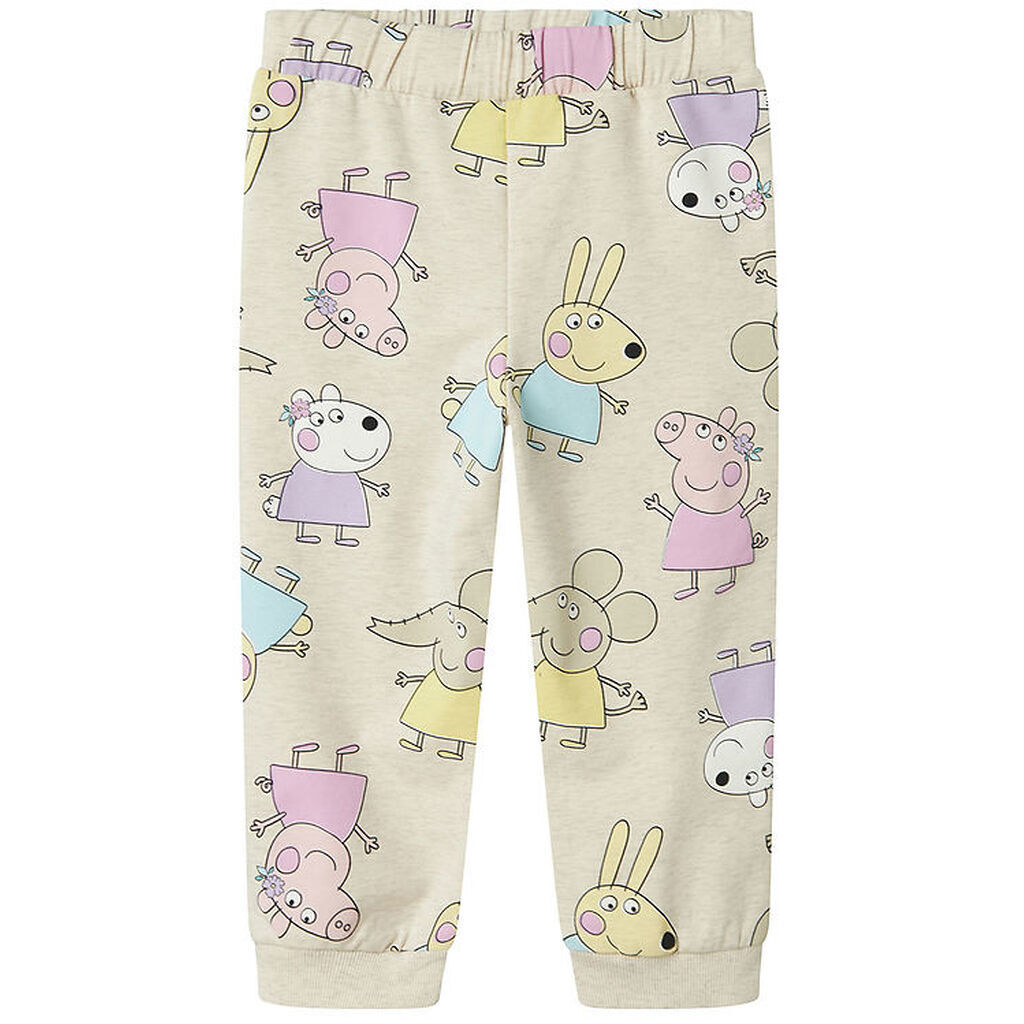 Name It Sweatpants - NmfFira - Peppa Pig - Peyote Melange