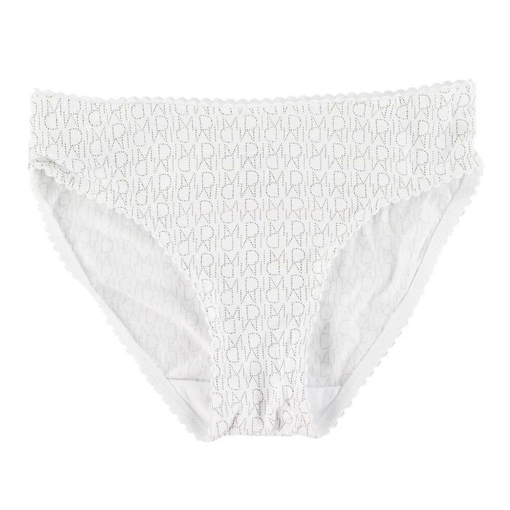 DIM Trusser - Mikrofiber - Hvid m. Logo