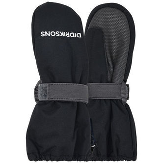 Didriksons Luffer m. Fleece - Biggles Zip - Sort m. Lynlås