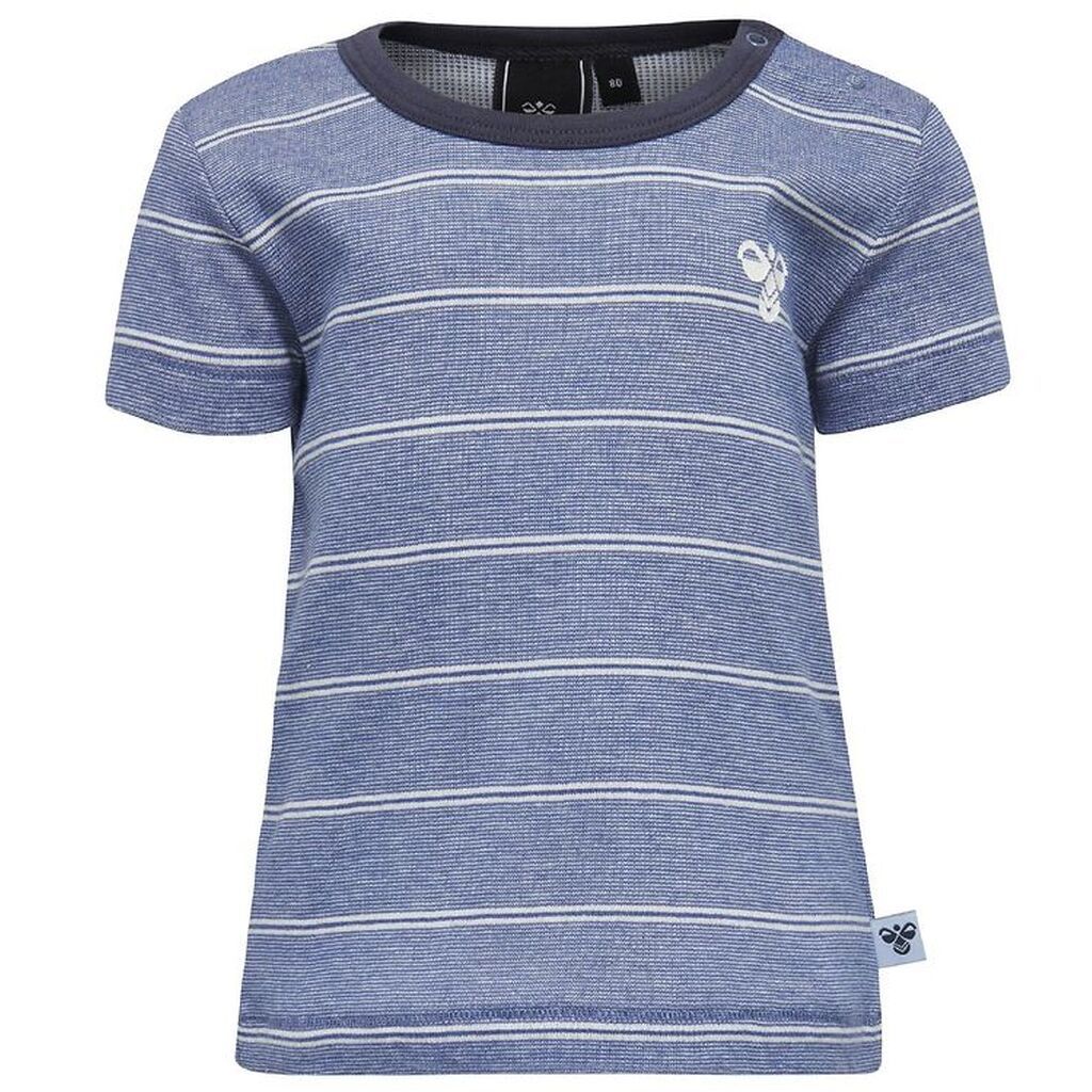 Hummel T-shirt - HMLAlexander - Navystribet