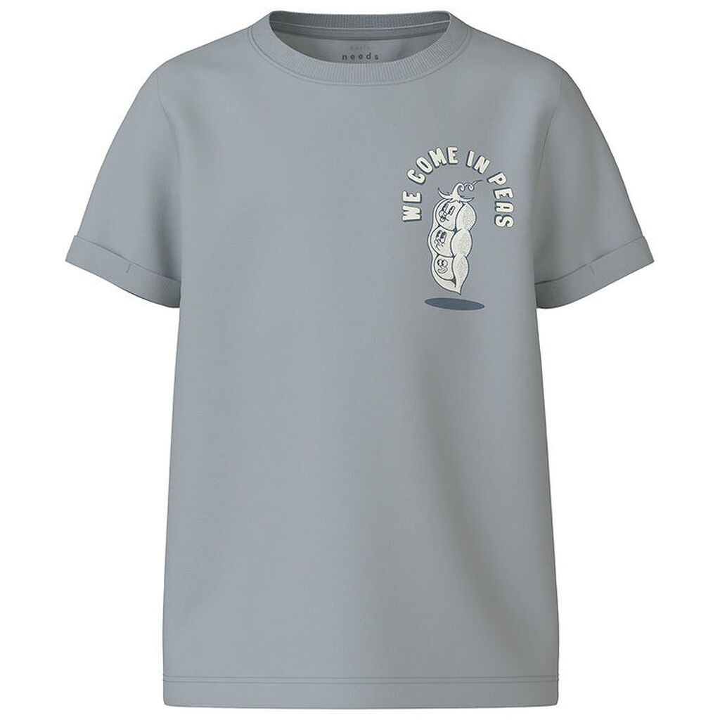 Name It T-shirt - NkmVux - Pearl Blue/Peas