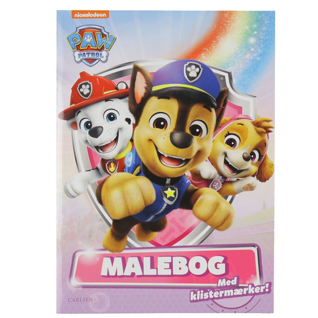 Forlaget Carlsen Malebog - Paw Patrol Malebog