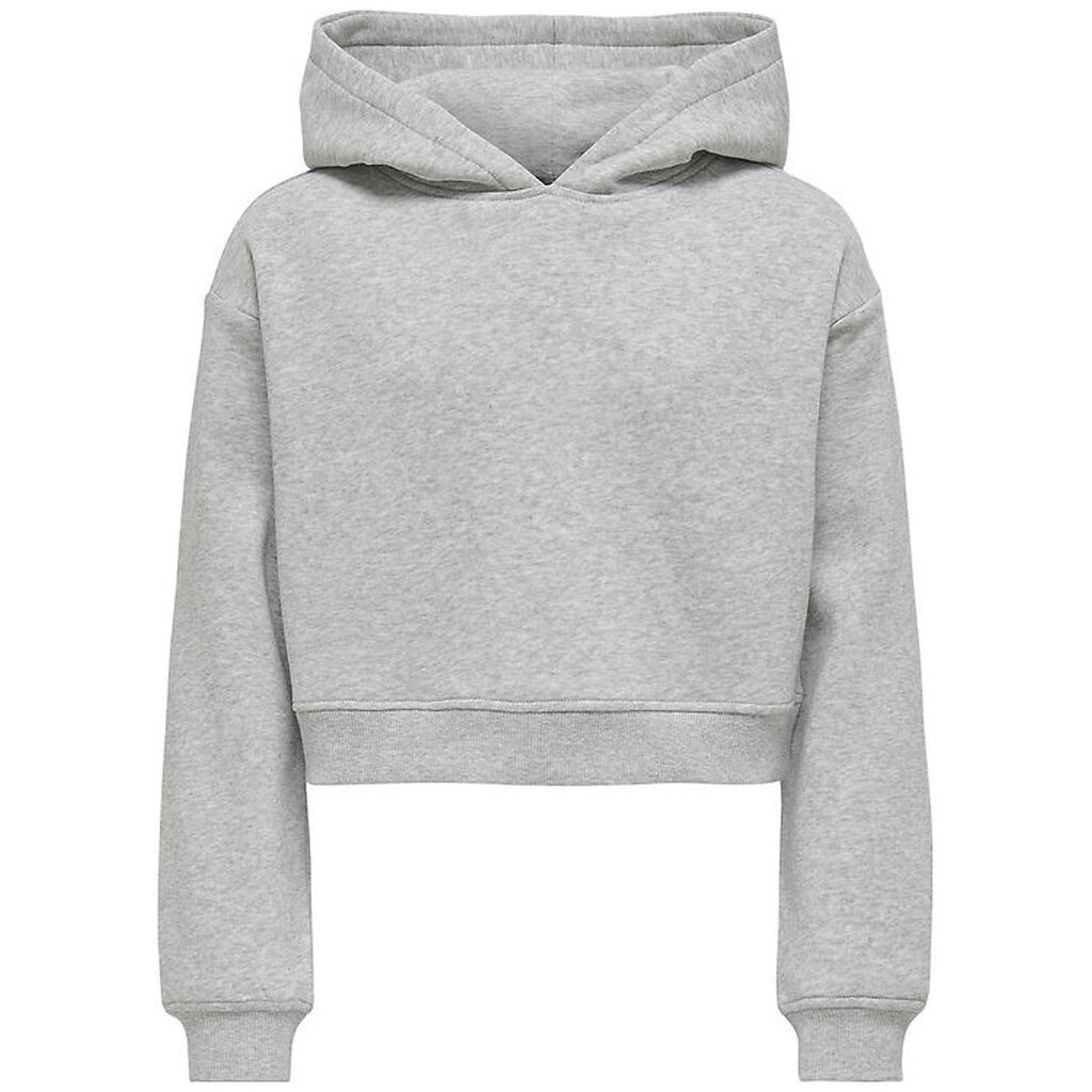Kids Only Hættetrøje - KogSweat - Light Grey Melange