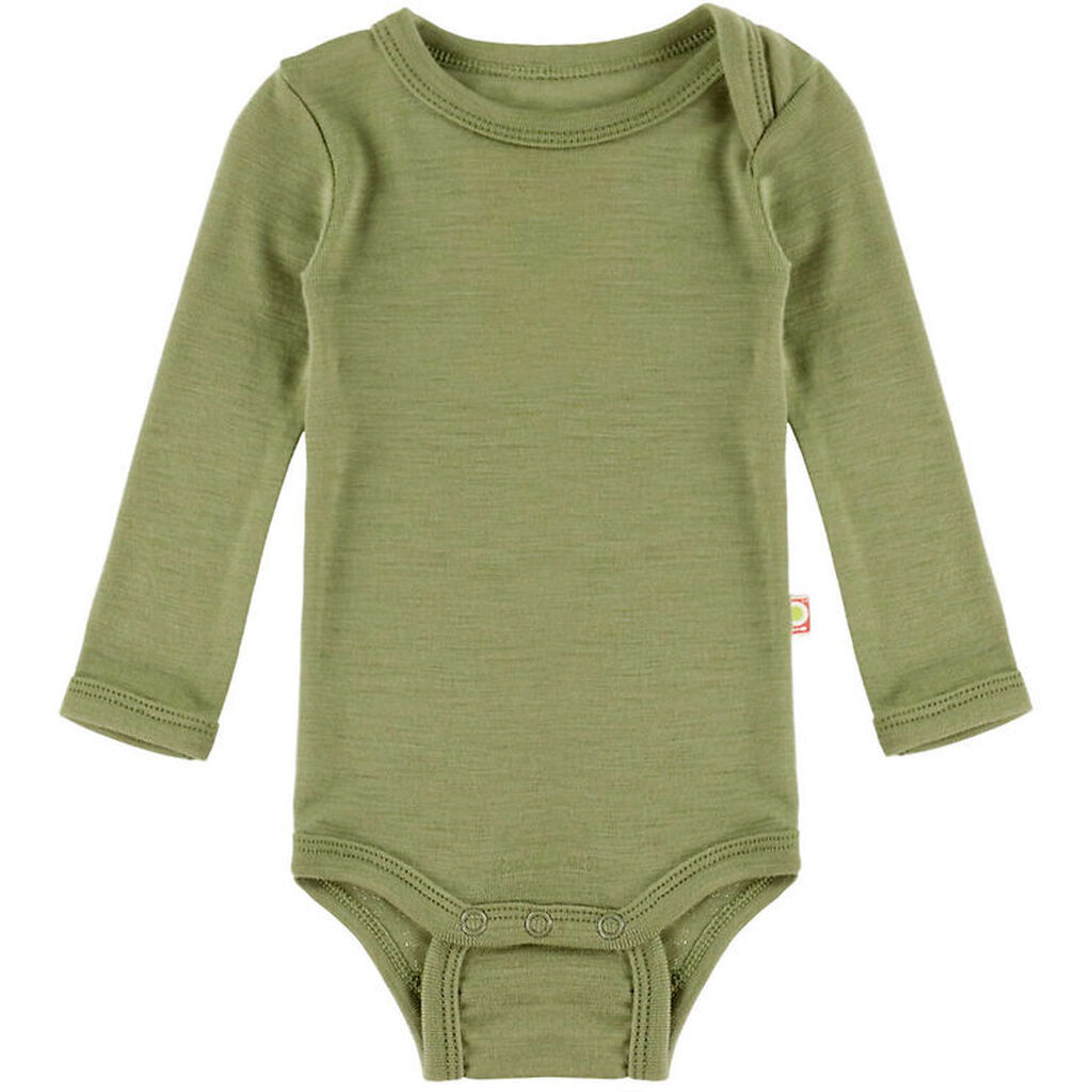 Katvig Body l/æ - Uld - Lysegrøn