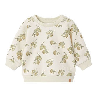 Lil' Atelier Sweatshirt - NbnJobo - Turtledove/Lemons