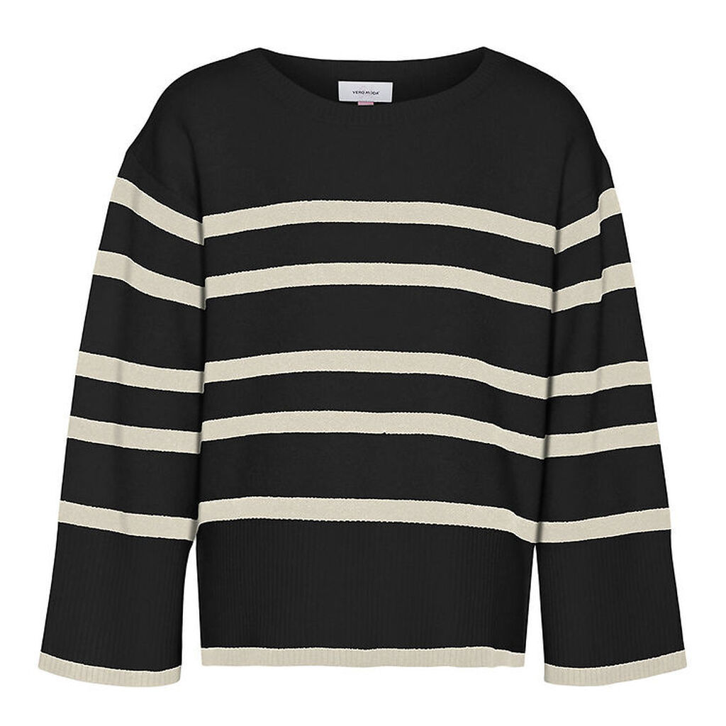 Vero Moda Girl Bluse - VmSaba - Black/Birch