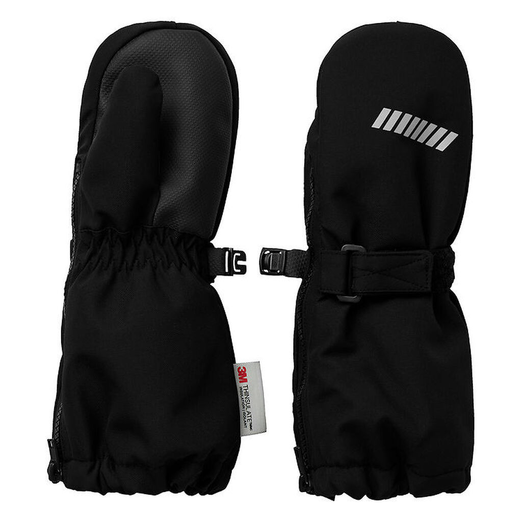 Name It Luffer m. Fleece - NmnSnow10 - Sort m. Lynlås