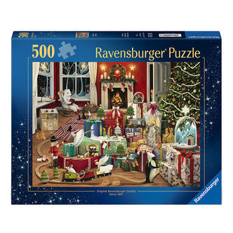Ravensburger Puslespil - 500 Brikker - Enchanted Christmas