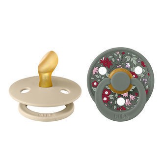 BIBS X Liberty Colour Sutter - 2-pak - Str. 2 - Anatomisk - Cham