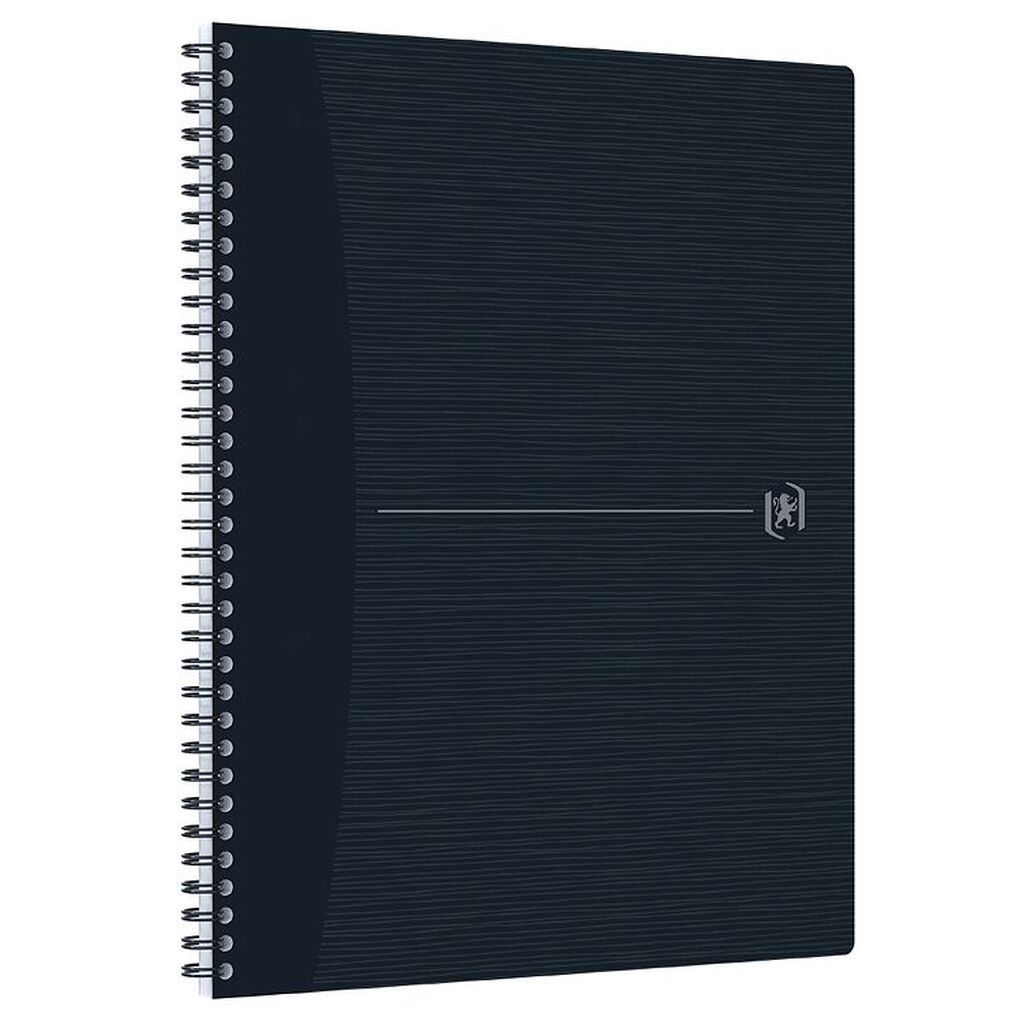 Oxford Notesbog - Origins - Kvadreret - A4+ - Sort