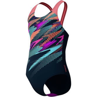 Speedo Badedragt - Digi Placemement Splashback - Sort m. Print