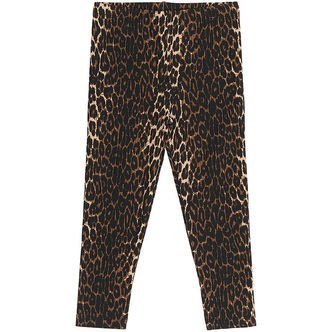 The New Siblings Leggings - Rib - TnstEllie - Oxford Tan AOP