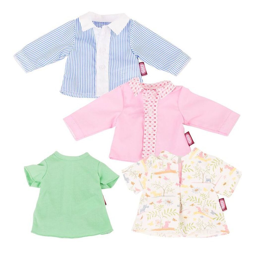 Götz Dukketøj - Taske Med 4 Sæt Tøj - 42-46 Cm.