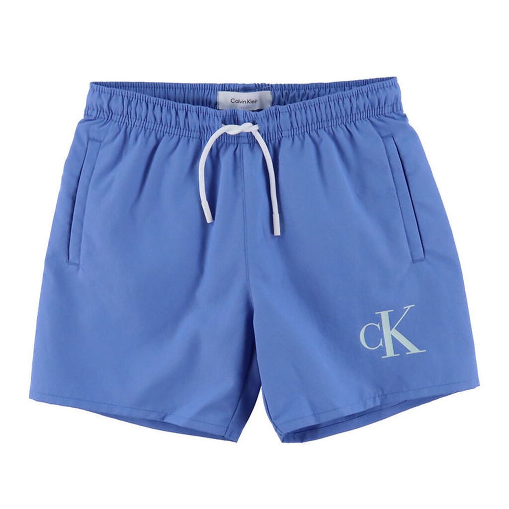 Calvin Klein Badeshorts - Drawstring - Blue