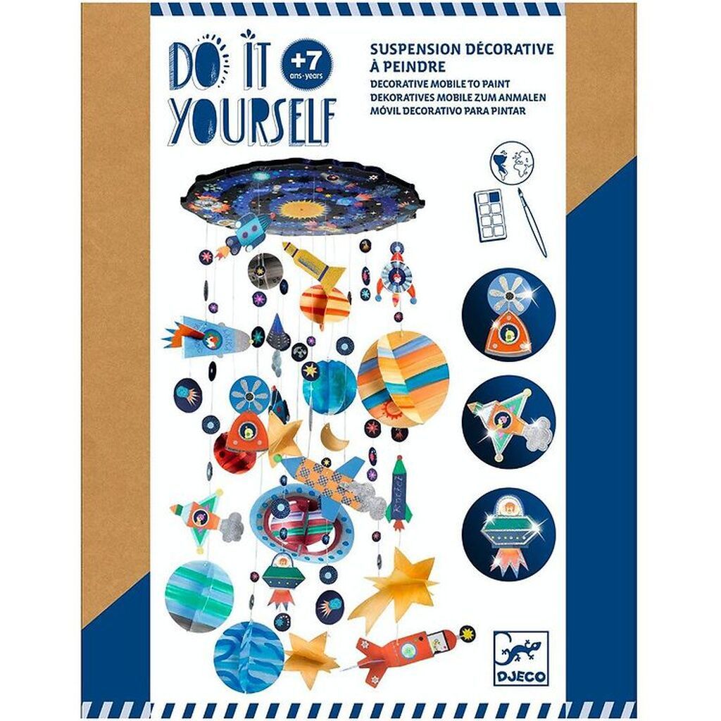 Djeco Kreasæt - DIY - Solsystemet