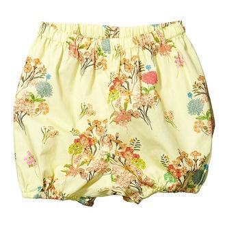 Christina Rohde Shorts - Gul m. Blomster