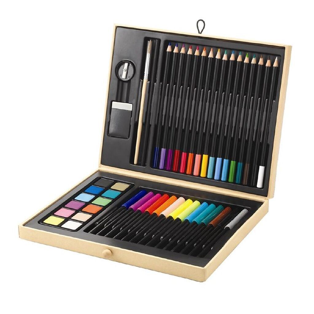 Djeco Farvesæt - 47 dele - Multifarvet