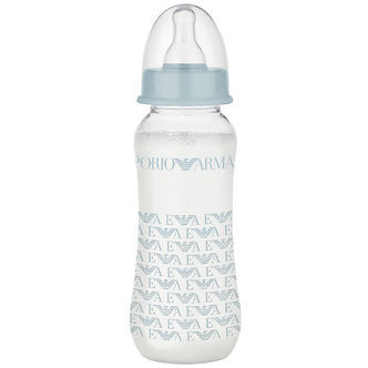 Emporio Armani Sutteflaske - Plast/Silikone - 240 ml - Lyseblå
