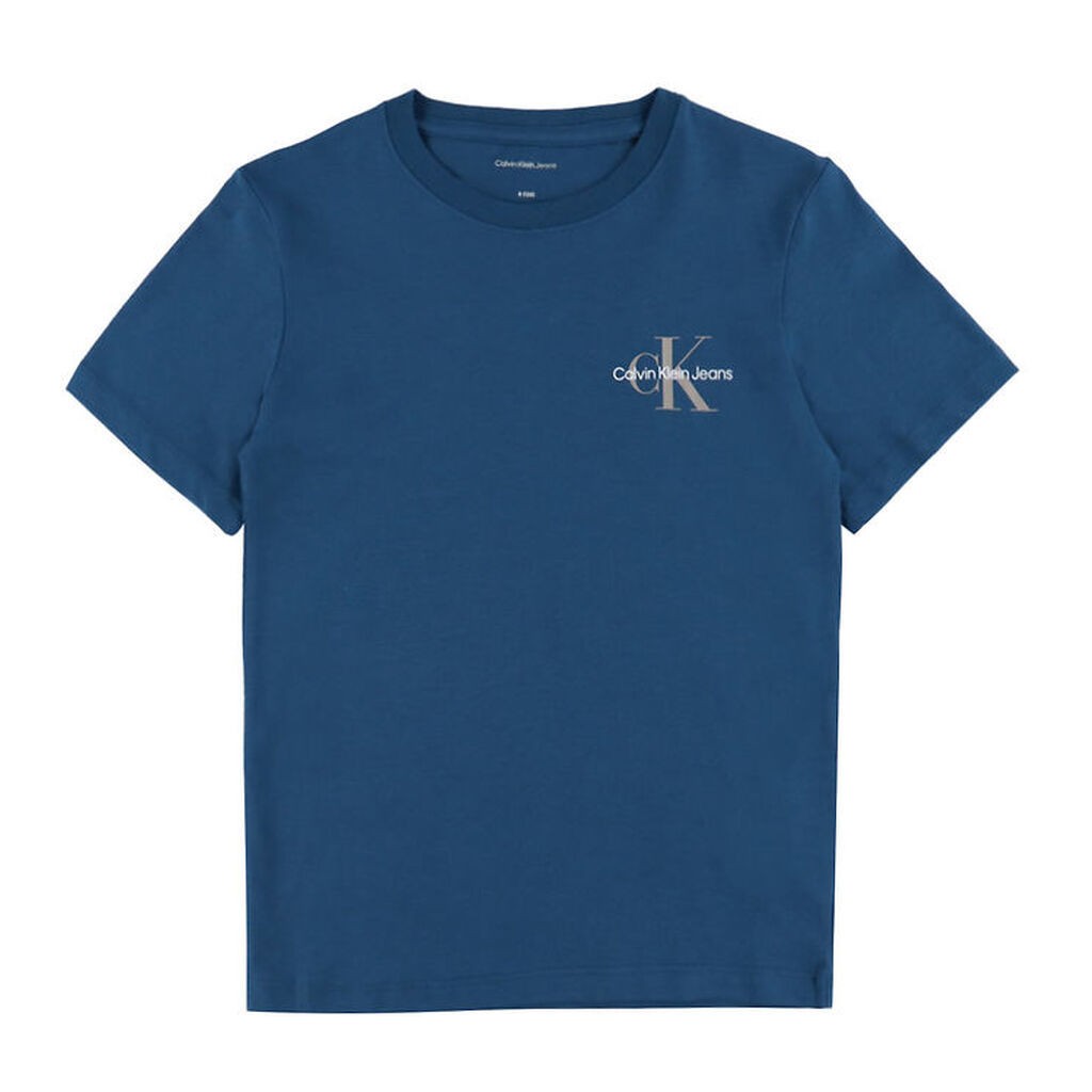 Calvin Klein T-shirt - Chest Monogram - Blue Jean