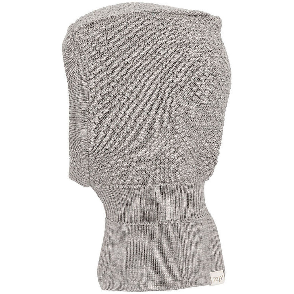 MP Elefanthue - 2-lags - Uld - Windstopper - Gråmeleret