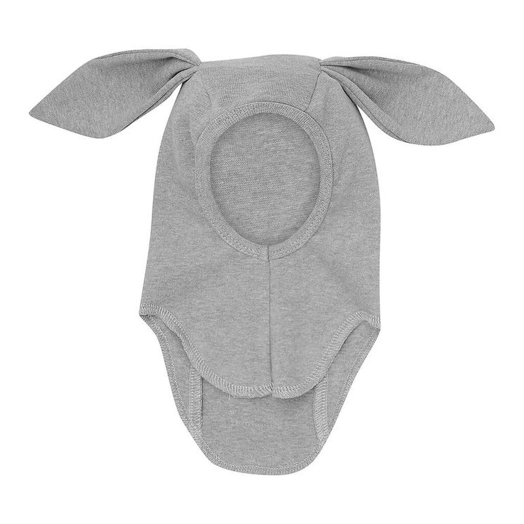 Huttelihut Elefanthue - 1-lags - Medium Grey Melange m. Ører