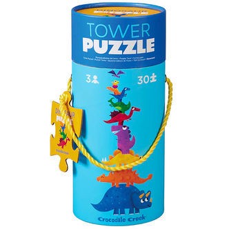 Crocodile Creek Puslespil - 30 Brikker - Dinosaur