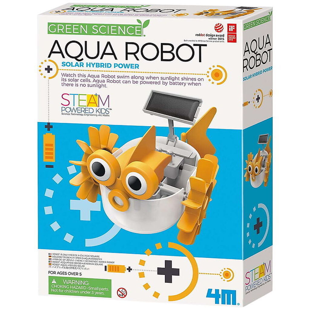 4M Robot - Green Science - Aqua Robot