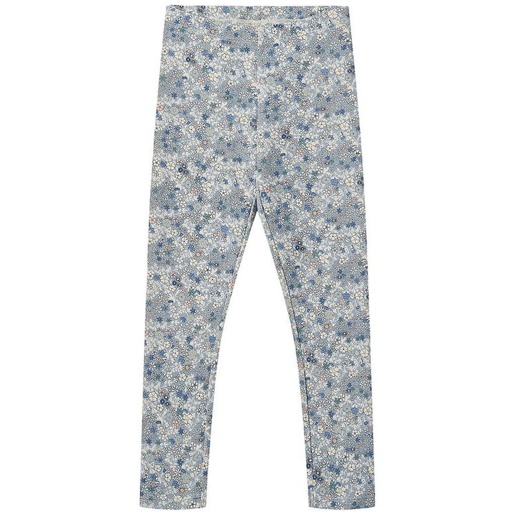 Wheat Leggings - Jules - Blue Summer Flowers