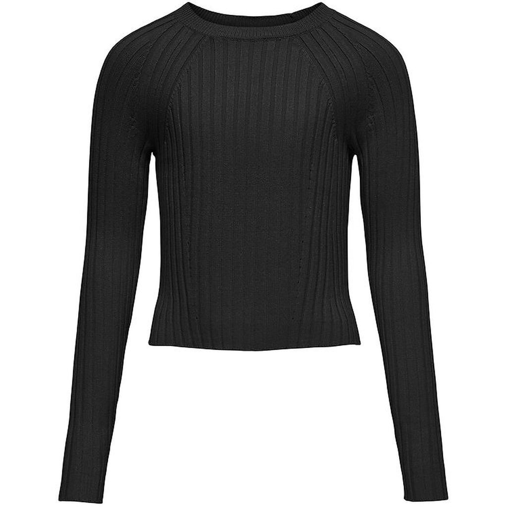 Kids Only Bluse - Rib - KogMeddi - Black