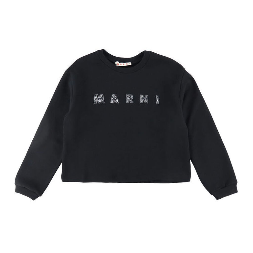 Marni Sweatshirt - Sort m. Similisten