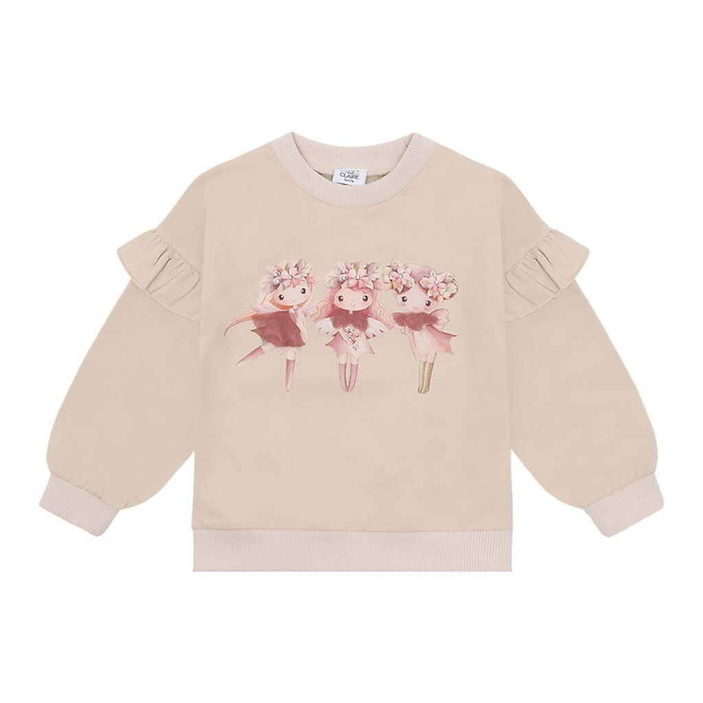 Hust and Claire Sweatshirt - HcSicikia - French Oak m. Ballerina