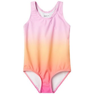 Name It Badedragt - NmfZidye - Living Coral
