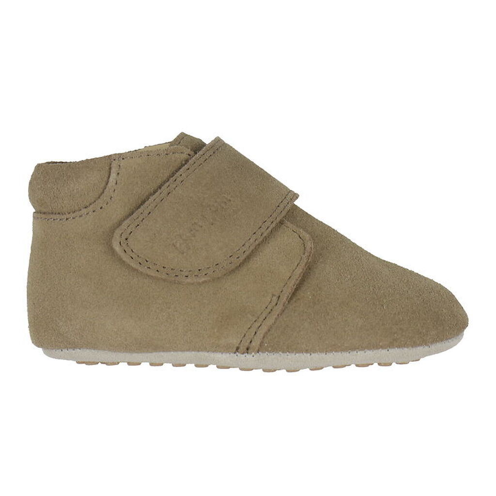 Pom Pom Skindfutter - Beginners Velcro Season - Khaki Suede