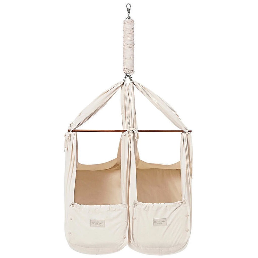 Moonboon Tvillinge-slyngevugge - 70x95 cm - Nature