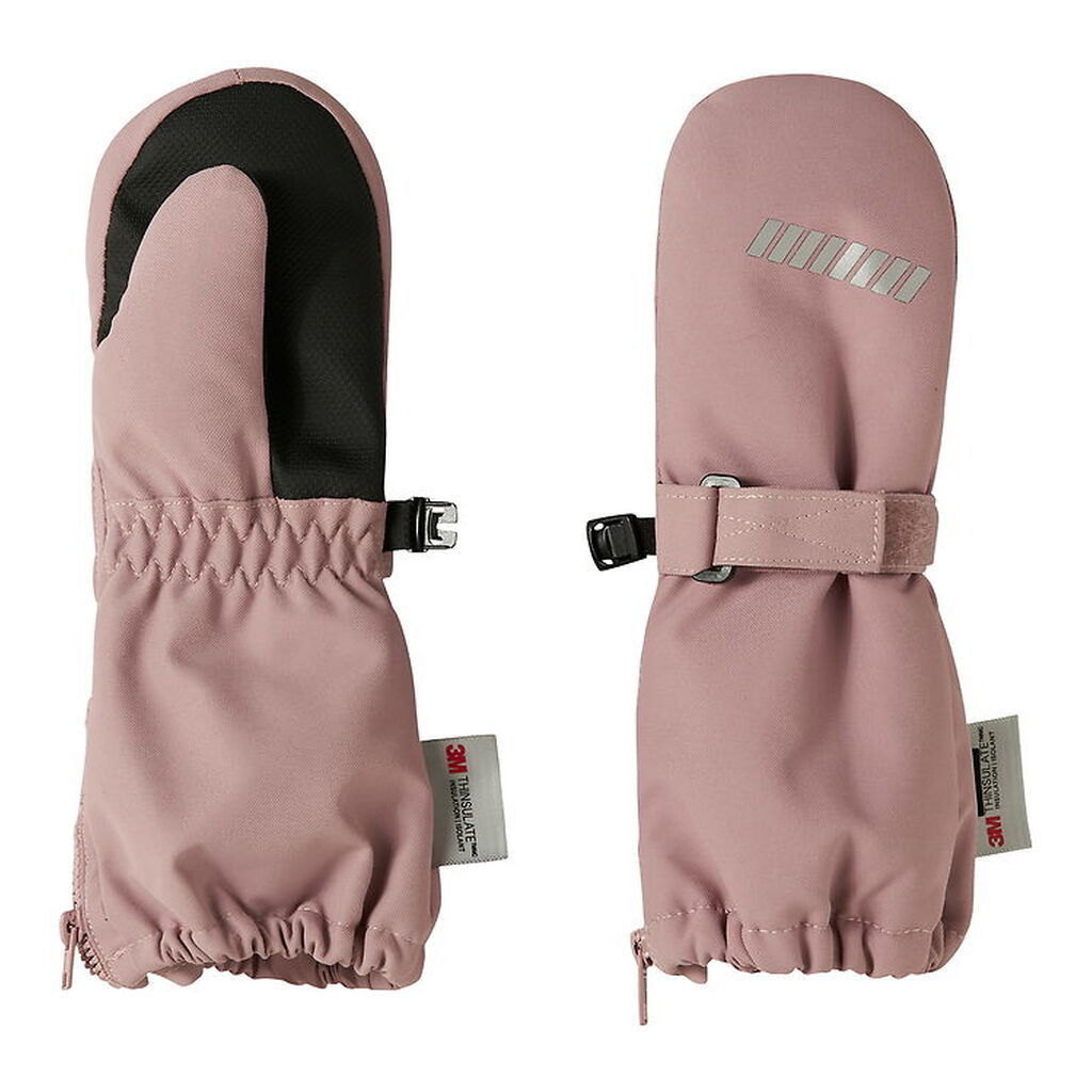 Name It Luffer m. Fleece - NmnSnow10 - Woodrose m. Lynlås