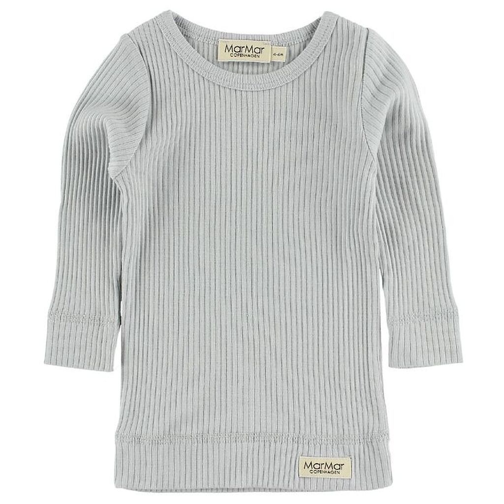 MarMar Bluse - Rib - Modal - Lyseblå